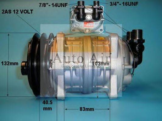 AUTO AIR GLOUCESTER 140063 Компресор, кондиціонер