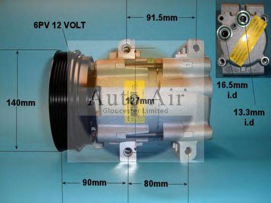 AUTO AIR GLOUCESTER 140234 Компресор, кондиціонер