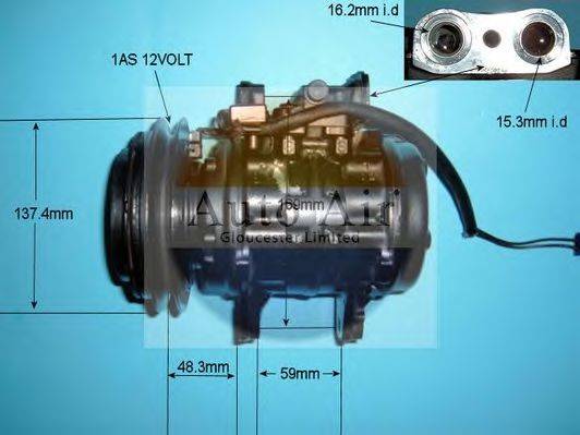 AUTO AIR GLOUCESTER 141838R Компресор, кондиціонер