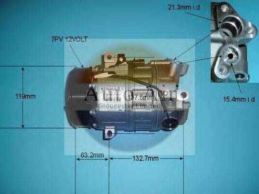 AUTO AIR GLOUCESTER 149734 Компресор, кондиціонер