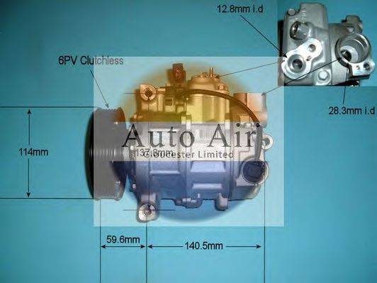 AUTO AIR GLOUCESTER 149691 Компресор, кондиціонер