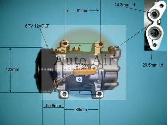 AUTO AIR GLOUCESTER 147482R Компресор, кондиціонер