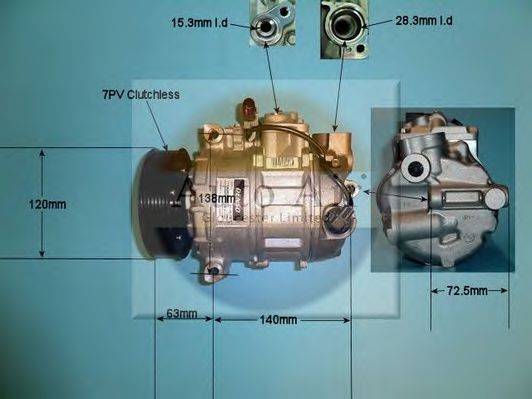 AUTO AIR GLOUCESTER 149649 Компресор, кондиціонер