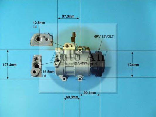 AUTO AIR GLOUCESTER 140047 Компресор, кондиціонер