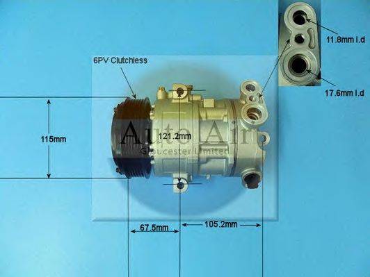 AUTO AIR GLOUCESTER 141447P Компресор, кондиціонер