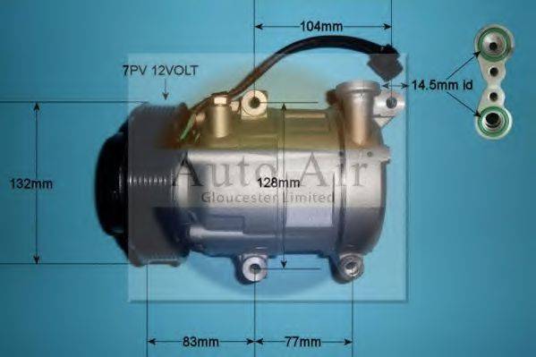 AUTO AIR GLOUCESTER 140321P Компресор, кондиціонер