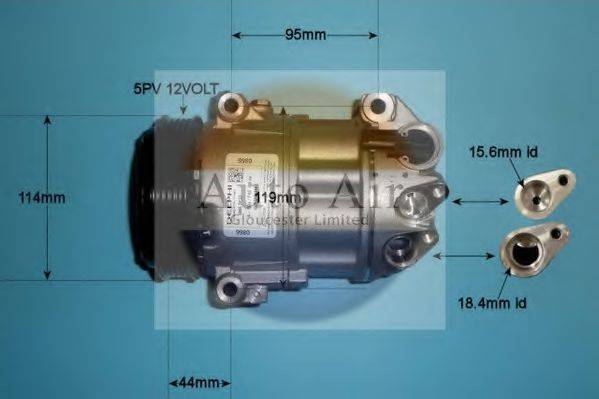 AUTO AIR GLOUCESTER 142069 Компресор, кондиціонер