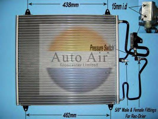 AUTO AIR GLOUCESTER 161266 Конденсатор, кондиціонер