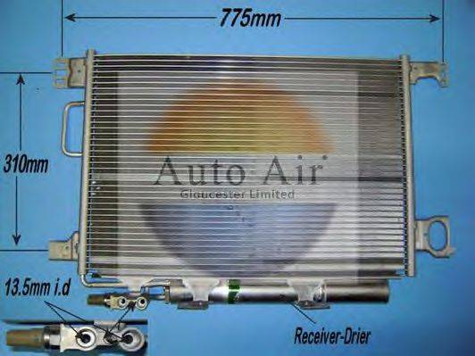 AUTO AIR GLOUCESTER 161316A Конденсатор, кондиціонер