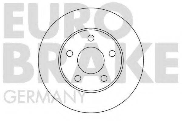 EUROBRAKE 5815203634 гальмівний диск