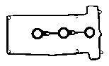 BGA RK6318 Комплект прокладок, кришка головки циліндра