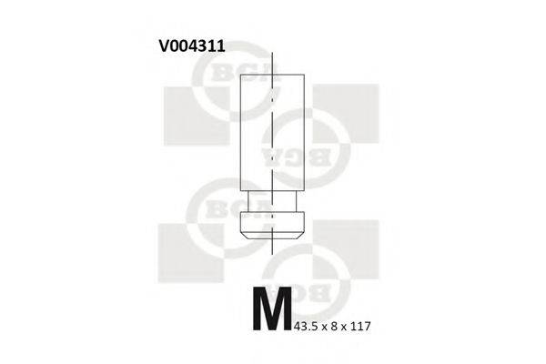 BGA V004311 Впускний клапан