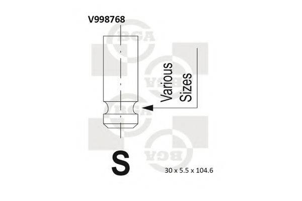 BGA V998768 Випускний клапан