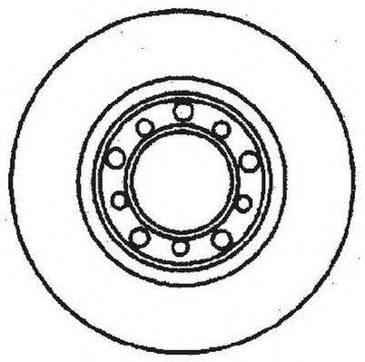 JURID 561167J гальмівний диск