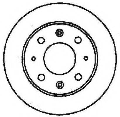JURID 561348JC гальмівний диск
