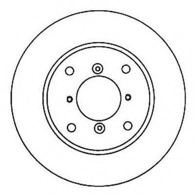 JURID 561650JC гальмівний диск