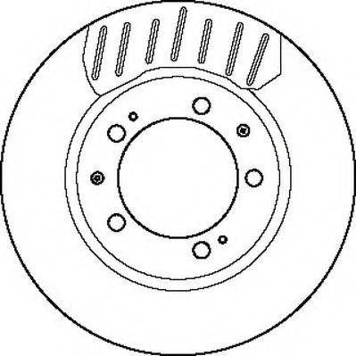 JURID 561755J гальмівний диск