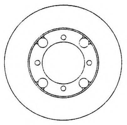 JURID 561802J гальмівний диск