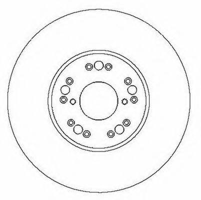 JURID 562248JC гальмівний диск