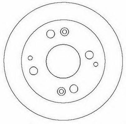 JURID 562282J гальмівний диск