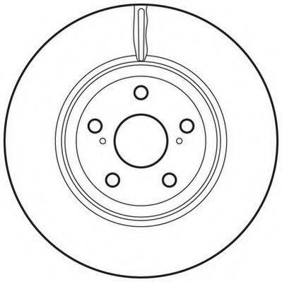 JURID 562726JC гальмівний диск