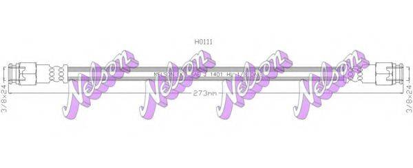 BROVEX-NELSON H0111 Гальмівний шланг