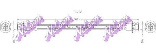 BROVEX-NELSON H1702 Гальмівний шланг