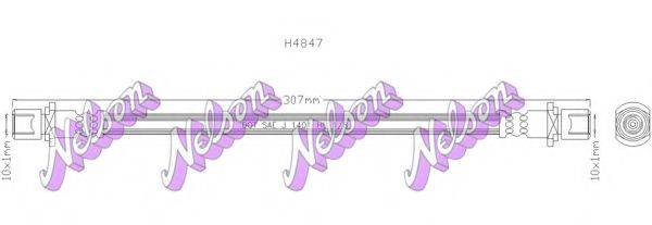 BROVEX-NELSON H4847 Гальмівний шланг
