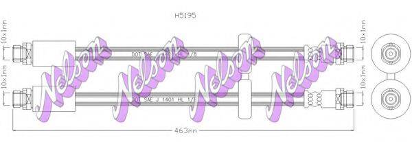 BROVEX-NELSON H5195 Гальмівний шланг