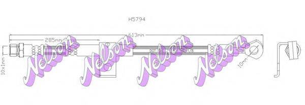 BROVEX-NELSON H5794 Гальмівний шланг