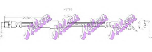 BROVEX-NELSON H5795 Гальмівний шланг
