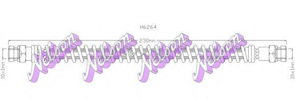 BROVEX-NELSON H6264 Гальмівний шланг