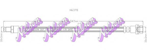 BROVEX-NELSON H6378 Гальмівний шланг