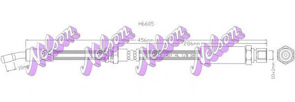 BROVEX-NELSON H6605 Гальмівний шланг