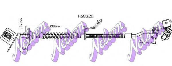 BROVEX-NELSON H6832Q Гальмівний шланг