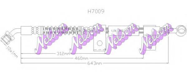 BROVEX-NELSON H7009 Гальмівний шланг