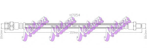 BROVEX-NELSON H7054 Гальмівний шланг