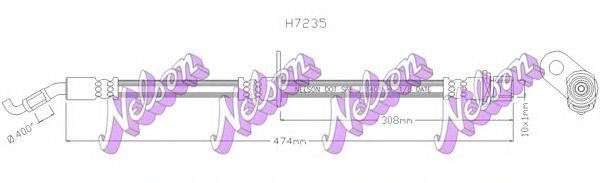 BROVEX-NELSON H7235 Гальмівний шланг