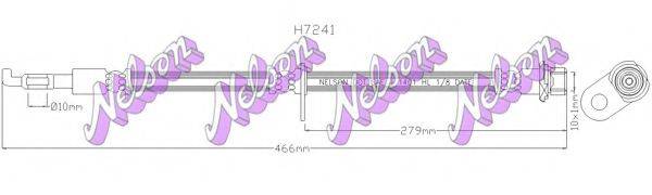 BROVEX-NELSON H7241 Гальмівний шланг