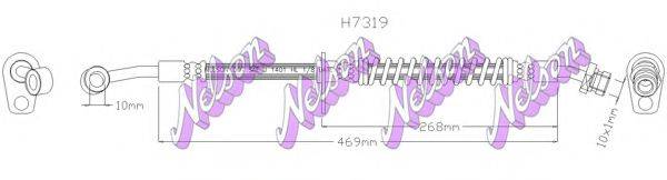 BROVEX-NELSON H7319 Гальмівний шланг