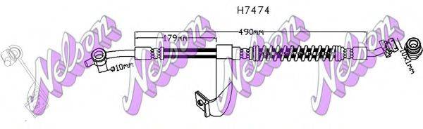 BROVEX-NELSON H7474 Гальмівний шланг