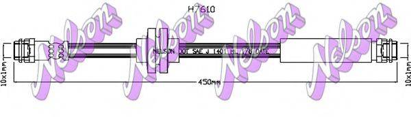 BROVEX-NELSON H7610 Гальмівний шланг