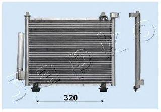 JAPKO CND072036 Конденсатор, кондиціонер