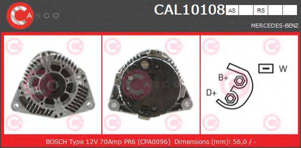 CASCO CAL10108AS Генератор