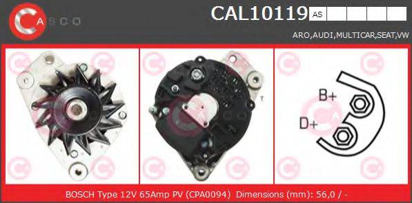 CASCO CAL10119AS Генератор