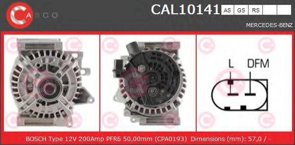 CASCO CAL10141AS Генератор