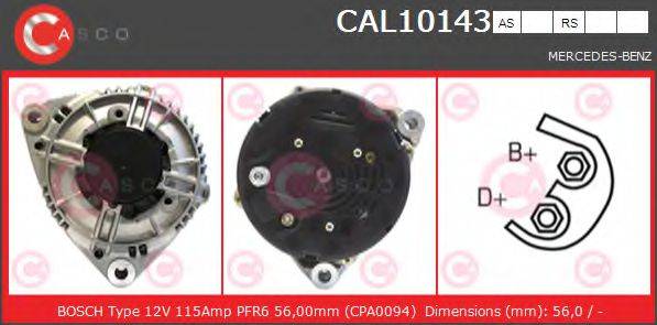 CASCO CAL10143AS Генератор