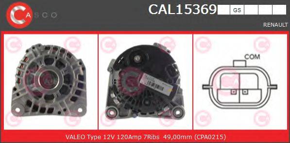 CASCO CAL15369GS Генератор