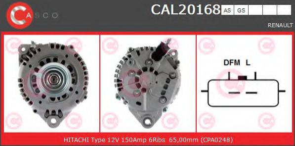 CASCO CAL20168AS Генератор