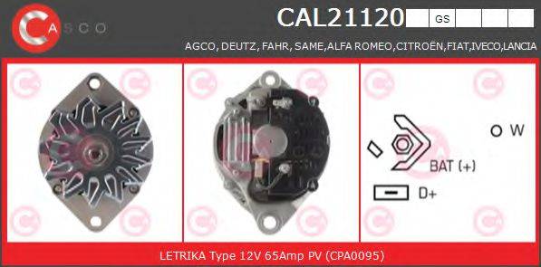 CASCO CAL21120GS Генератор